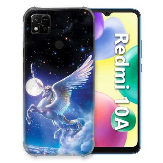 Coque Pour Xiaomi Redmi 10A Fantastique Licorne Céleste