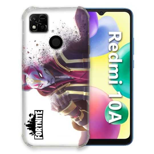 Coque Pour Xiaomi Redmi 10A Fortnite Blanc