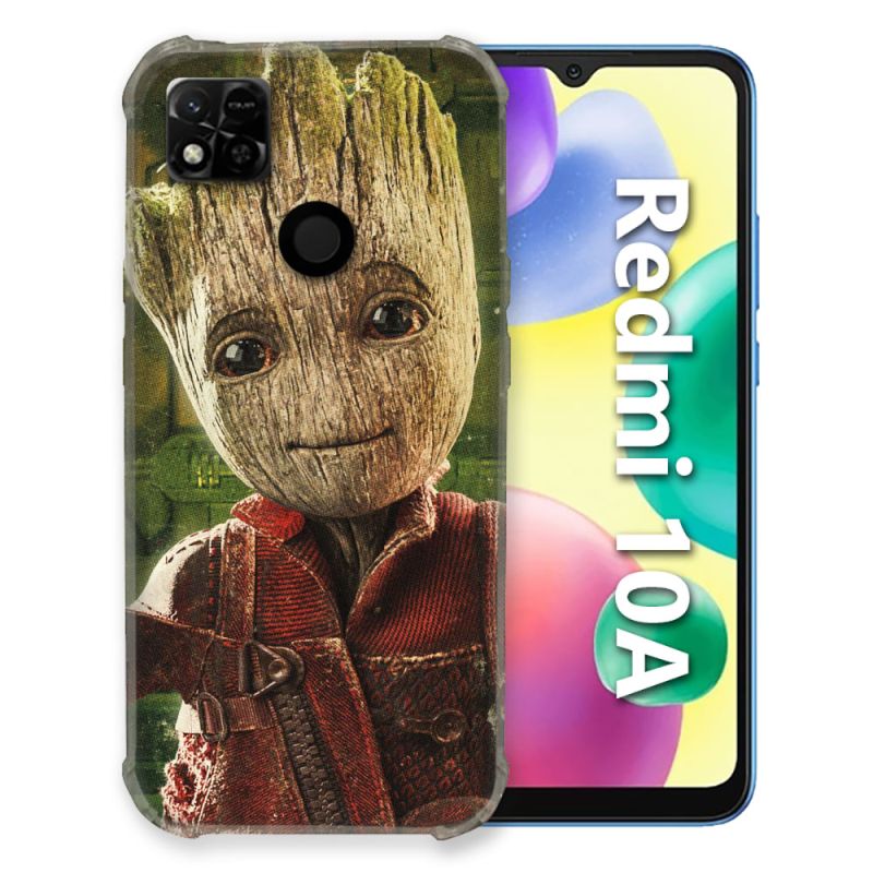 Coque Pour Xiaomi Redmi 10A Groot Vert