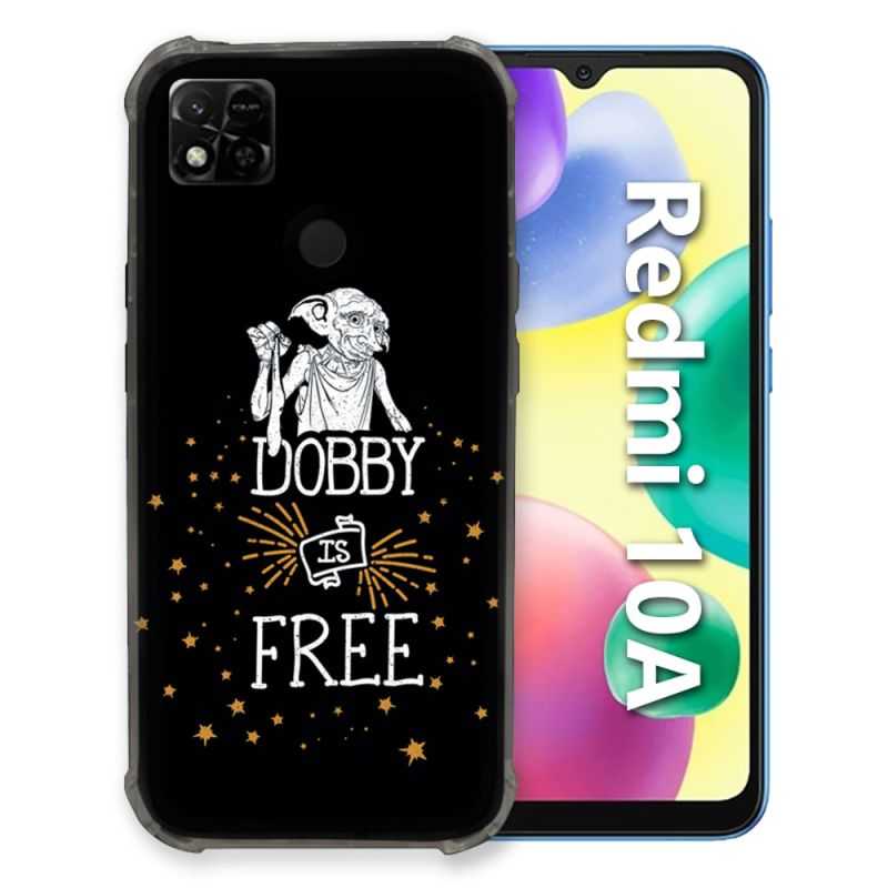 Coque Pour Xiaomi Redmi 10A Harry Potter Dobby Free Noir