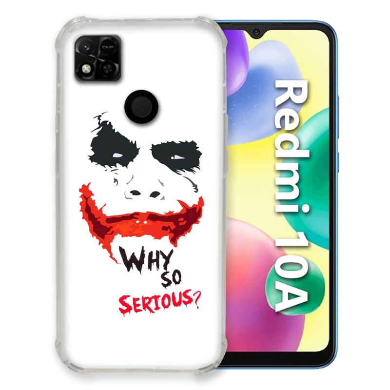 Coque Pour Xiaomi Redmi 10A Joker Blanc