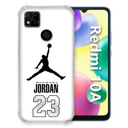 Coque Pour Xiaomi Redmi 10A Jordan 23 Blanc