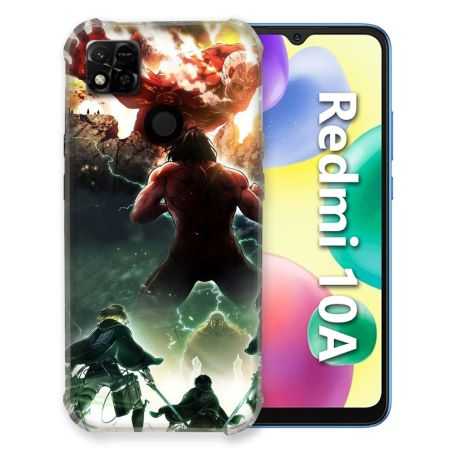 Coque Pour Xiaomi Redmi 10A Manga Attaque Titans Combat