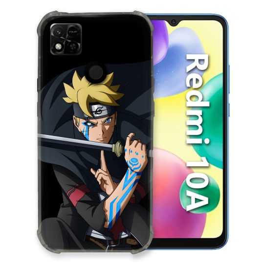 Coque Pour Xiaomi Redmi 10A Manga Boruto Tatouage