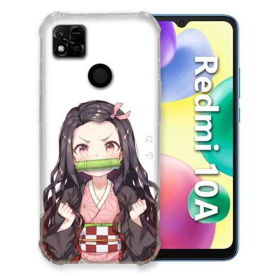 Coque Pour Xiaomi Redmi 10A Manga Demon Slayer Nezuko