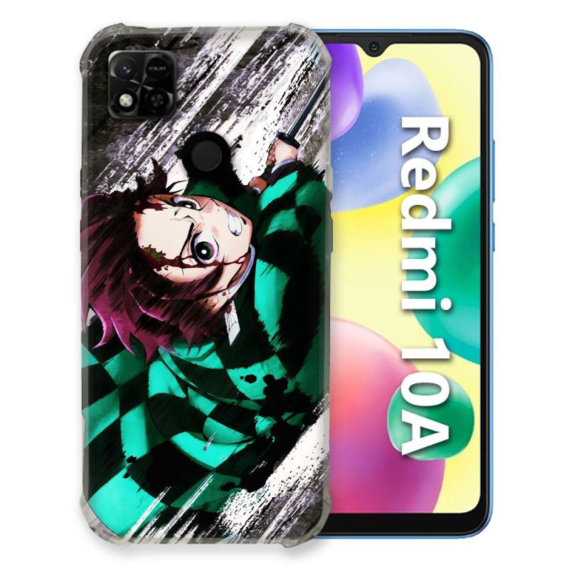 Coque Pour Xiaomi Redmi 10A Manga Demon Slayer Tanjiro