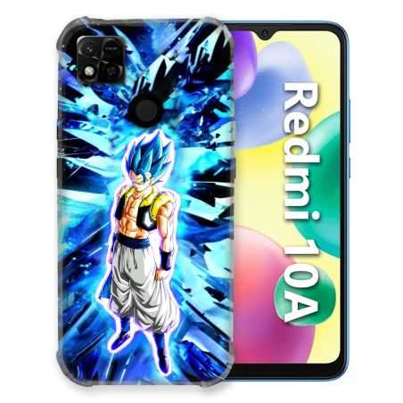 Coque Pour Xiaomi Redmi 10A Manga Dragon Ball Gogeta Lumiere