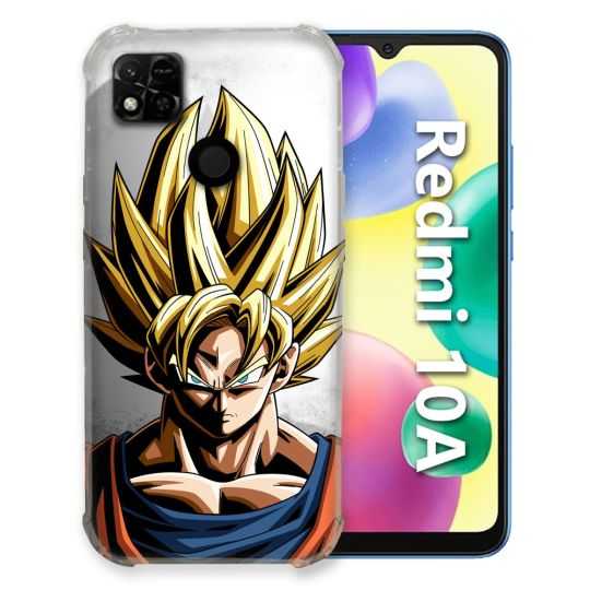 Coque Pour Xiaomi Redmi 10A Manga Dragon Ball Sangoku Portrait