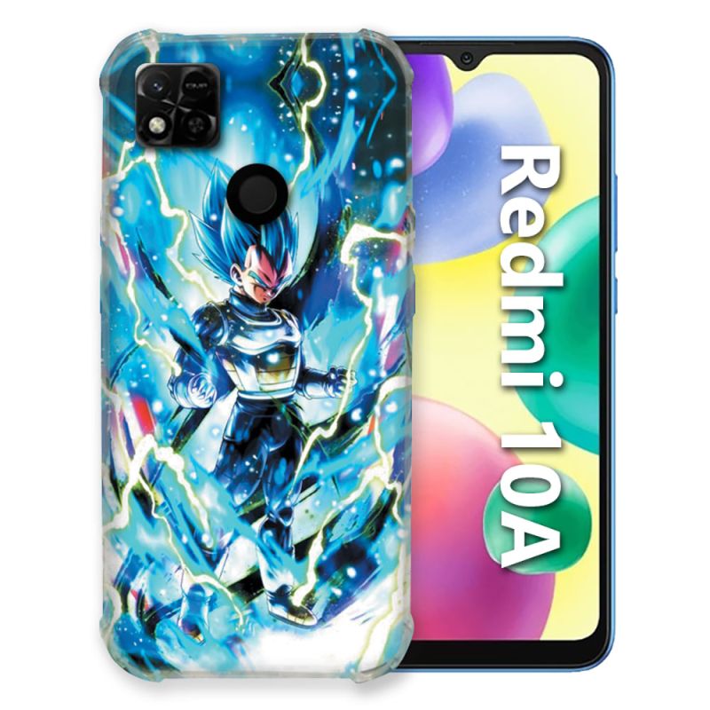 Coque Pour Xiaomi Redmi 10A Manga Dragon Ball Vegeta Bleu