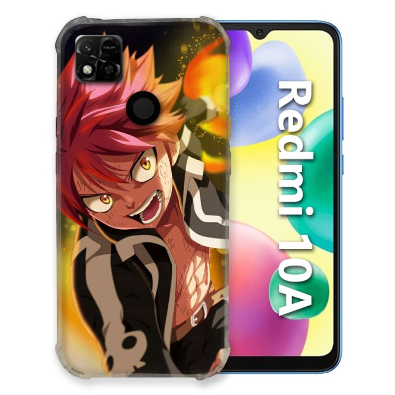Coque Pour Xiaomi Redmi 10A Manga Fairy Tail Natsu