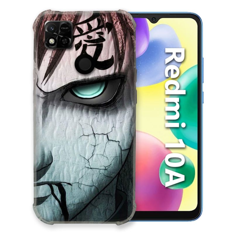 Coque Pour Xiaomi Redmi 10A Manga Naruto Gaara