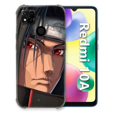 Coque Pour Xiaomi Redmi 10A Manga Naruto Itachi Visage