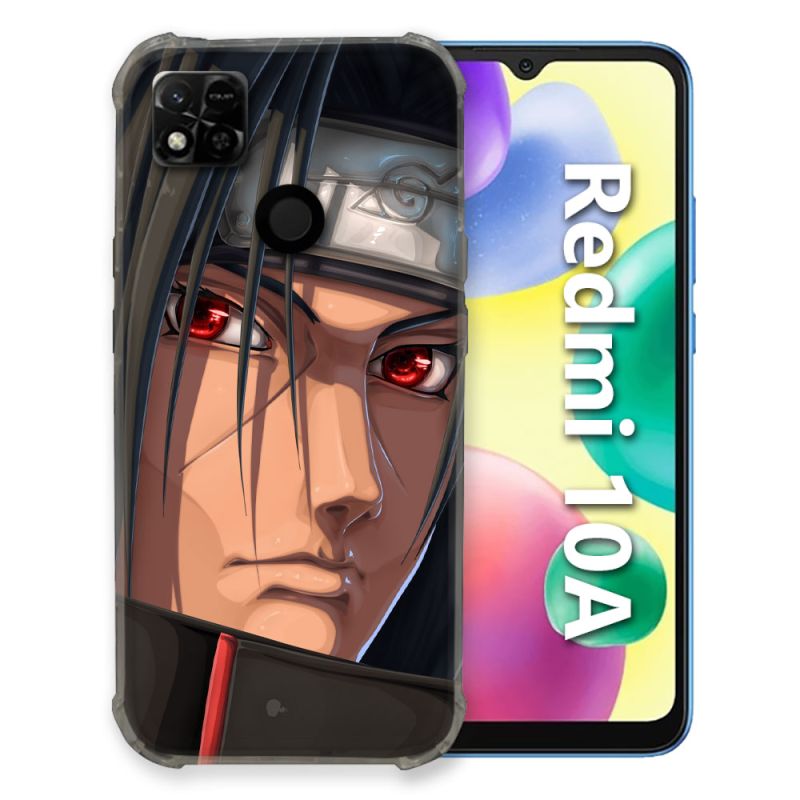 Coque Pour Xiaomi Redmi 10A Manga Naruto Itachi Visage