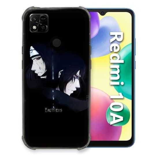 Coque Pour Xiaomi Redmi 10A Manga Naruto Sasuke Itachi