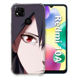 Coque Pour Xiaomi Redmi 10A Manga Naruto Sasuke visage
