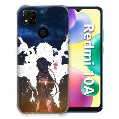 Coque Pour Xiaomi Redmi 10A Manga SAO sword Art Online Asuna