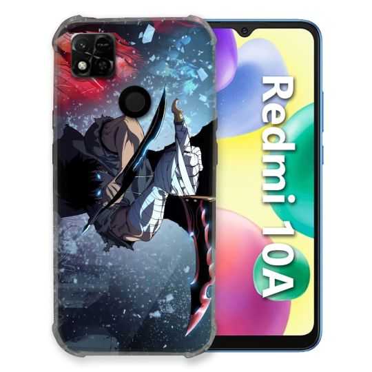 Coque Pour Xiaomi Redmi 10A Manga Solo Leveling Sung Epee
