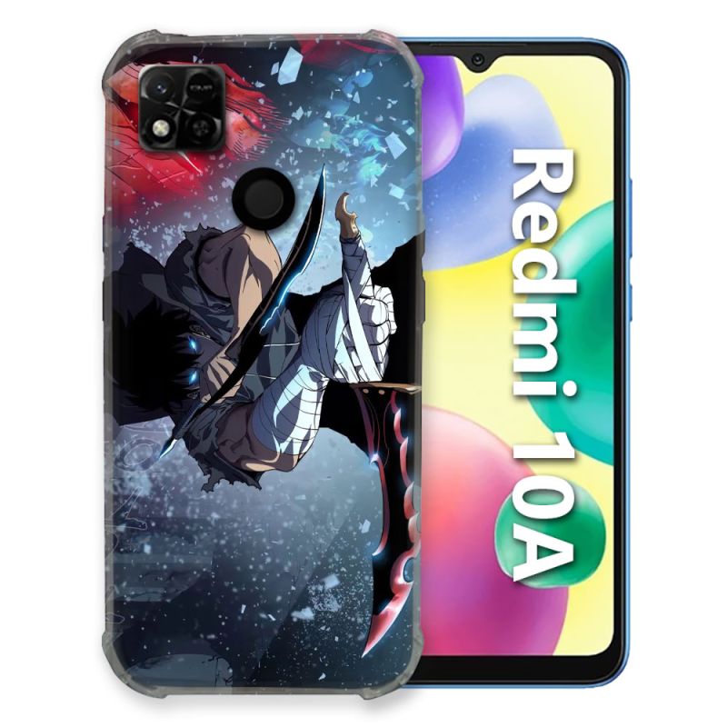 Coque Pour Xiaomi Redmi 10A Manga Solo Leveling Sung Epee