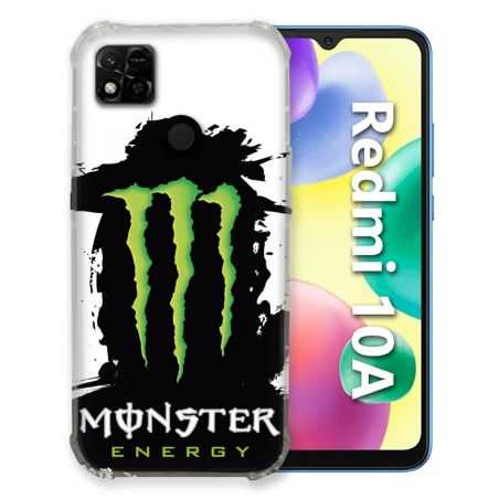 Coque Pour Xiaomi Redmi 10A Monster Energy Tache