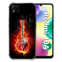 Coque Pour Xiaomi Redmi 10A Musique Guitare Electrique
