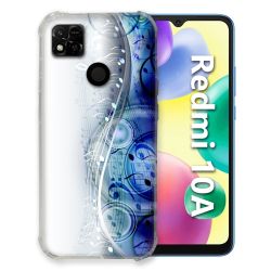 Coque Pour Xiaomi Redmi 10A Musique Partition Vague
