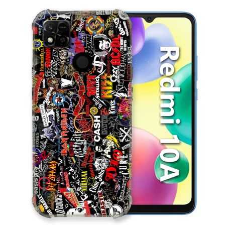 Coque Pour Xiaomi Redmi 10A Musique Rock Groupe