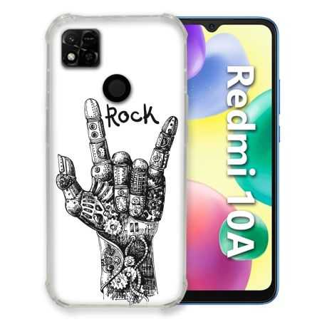 Coque Pour Xiaomi Redmi 10A Musique Rock Main