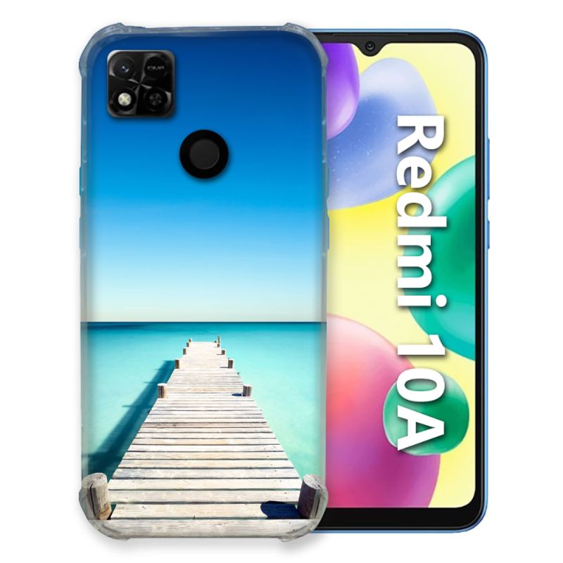 Coque Pour Xiaomi Redmi 10A Nature Pont Mer