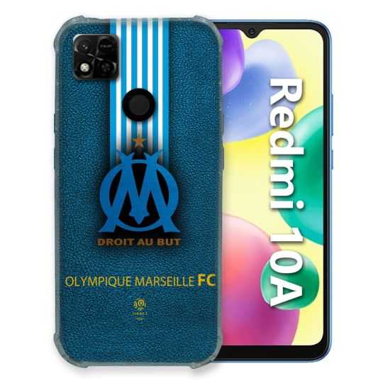 Coque Pour Xiaomi Redmi 10A Olympique Marseille OM Bande