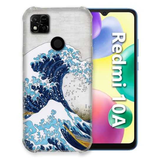 Coque Pour Xiaomi Redmi 10A Peinture La Grande Vague