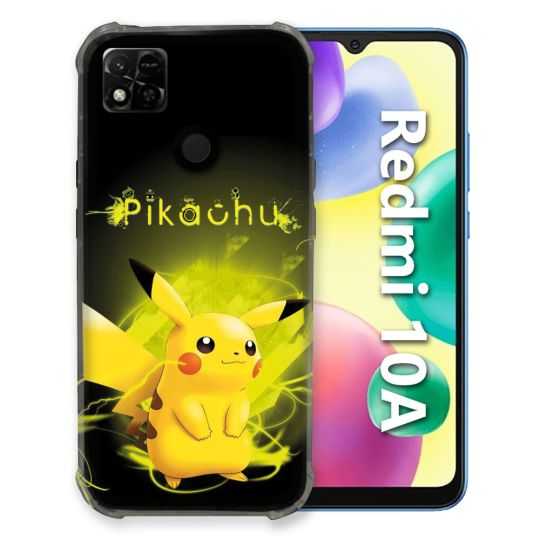 Coque Pour Xiaomi Redmi 10A Pokemon Pikachu Eclair