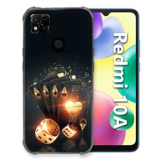 Coque Pour Xiaomi Redmi 10A Poker Des