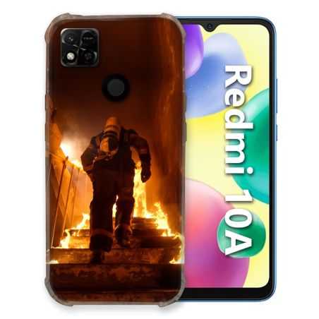 Coque Pour Xiaomi Redmi 10A Pompier Escalier