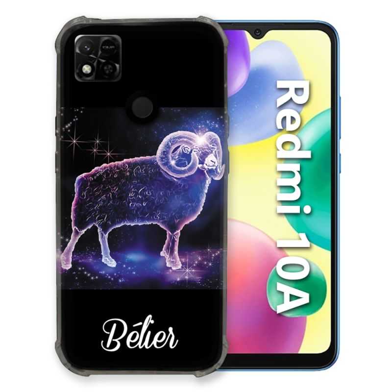 Coque Pour Xiaomi Redmi 10A Signe Zodiaque 2 Bélier