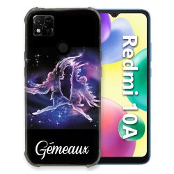 Coque Pour Xiaomi Redmi 10A Signe Zodiaque 2 Gémeaux
