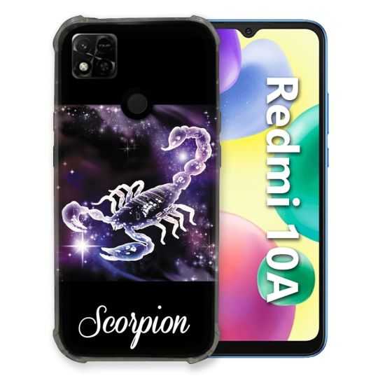 Coque Pour Xiaomi Redmi 10A Signe Zodiaque 2 Scorpion