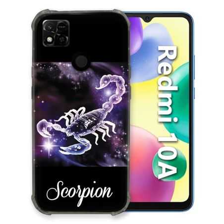 Coque Pour Xiaomi Redmi 10A Signe Zodiaque 2 Scorpion