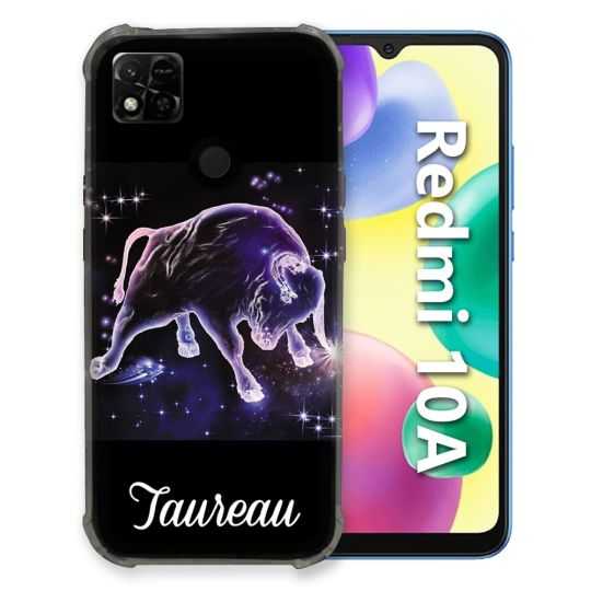 Coque Pour Xiaomi Redmi 10A Signe Zodiaque 2 Taureau