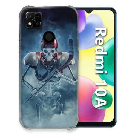 Coque Pour Xiaomi Redmi 10A Sport Hockey Squelette