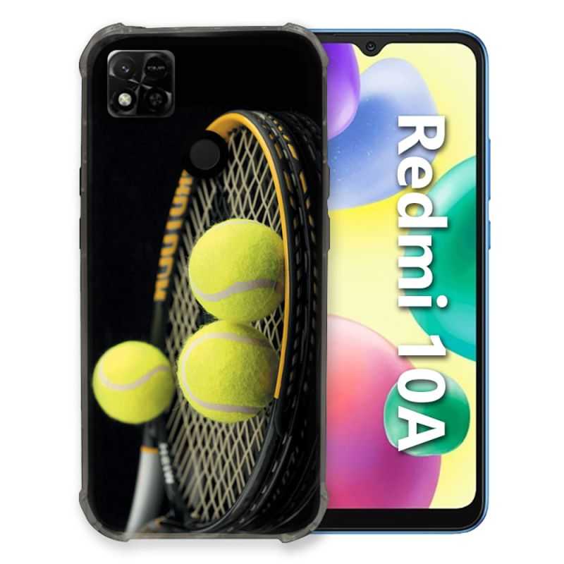 Coque Pour Xiaomi Redmi 10A Sport Tennis Balls