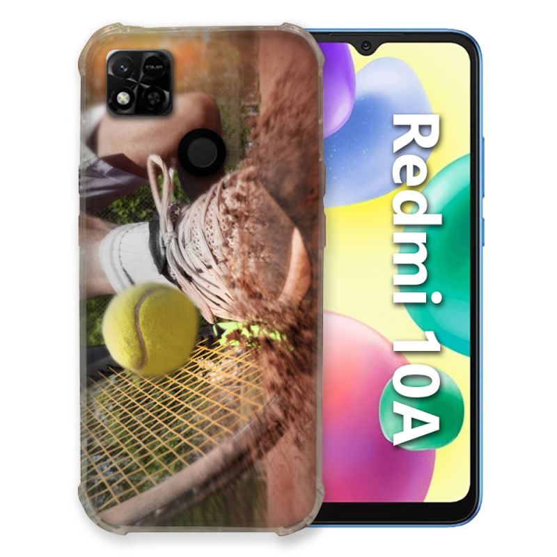 Coque Pour Xiaomi Redmi 10A Sport Tennis Glissade