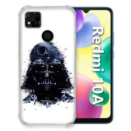 Coque Pour Xiaomi Redmi 10A Star Wars - Dark Vador Blanc