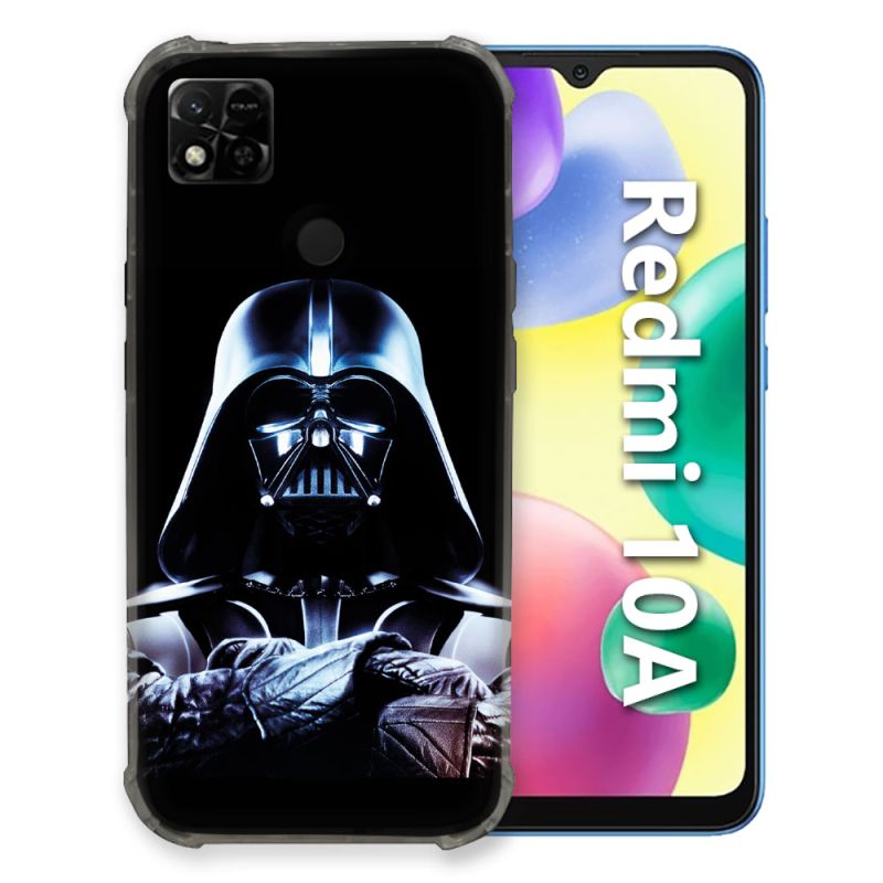 Coque Pour Xiaomi Redmi 10A Star Wars - Dark Vador Noir