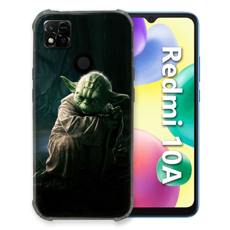 Coque Pour Xiaomi Redmi 10A Star Wars - Yoda sombre