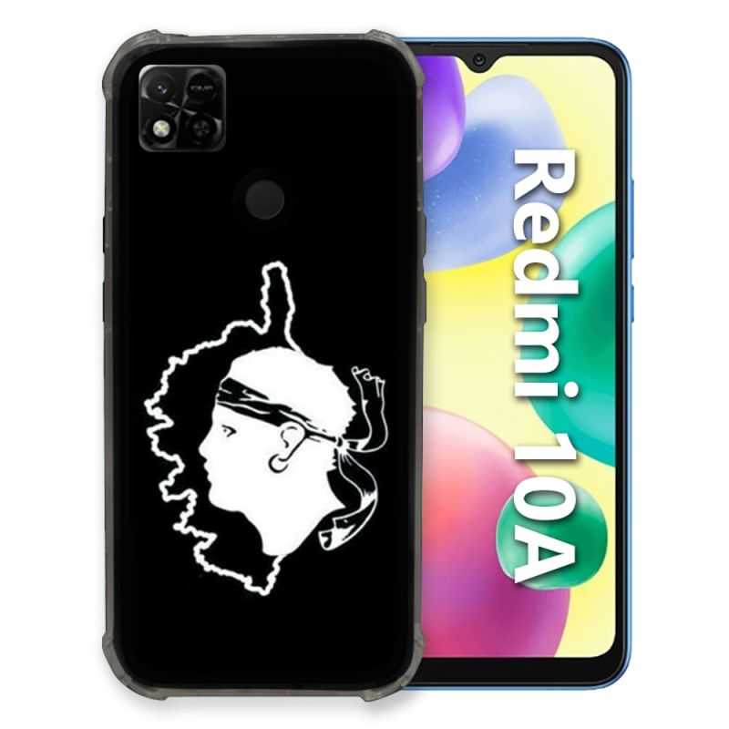 Coque Pour Xiaomi Redmi 10A Voyage Corse Noir