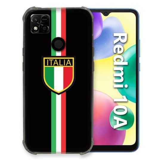 Coque Pour Xiaomi Redmi 10A Voyage Italie 3 Noir