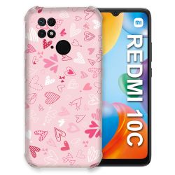 Coque Pour Xiaomi Redmi 10C Amour Ptis Coeurs