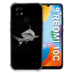 Coque Pour Xiaomi Redmi 10C Animal Requin Sombre