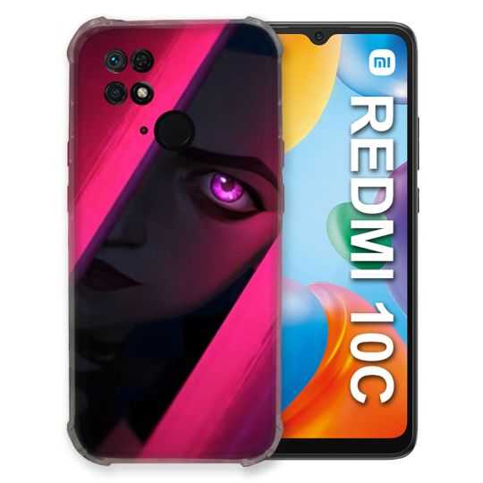 Coque Pour Xiaomi Redmi 10C Arcane Jynx Rose