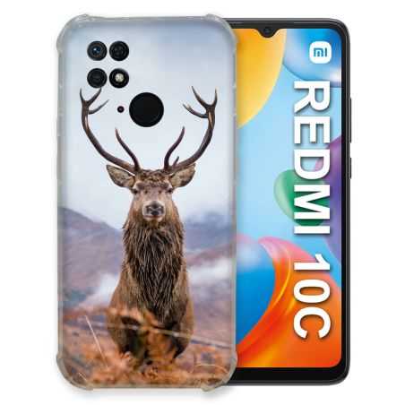 Coque Pour Xiaomi Redmi 10C Chasse Chevreuil Montagne
